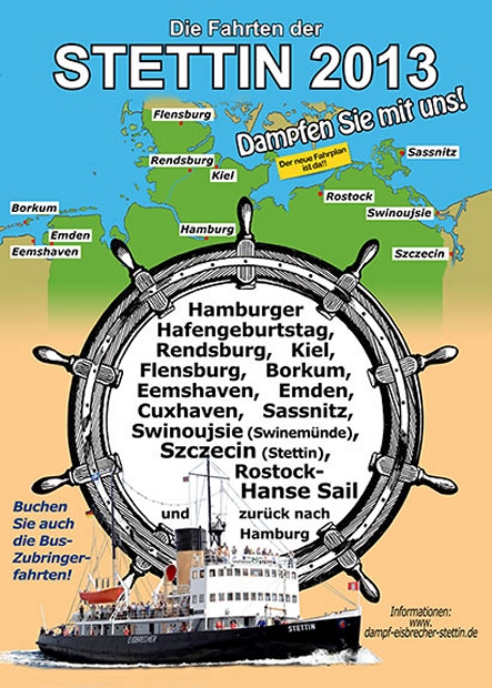 Stettin Fahrziele 2013